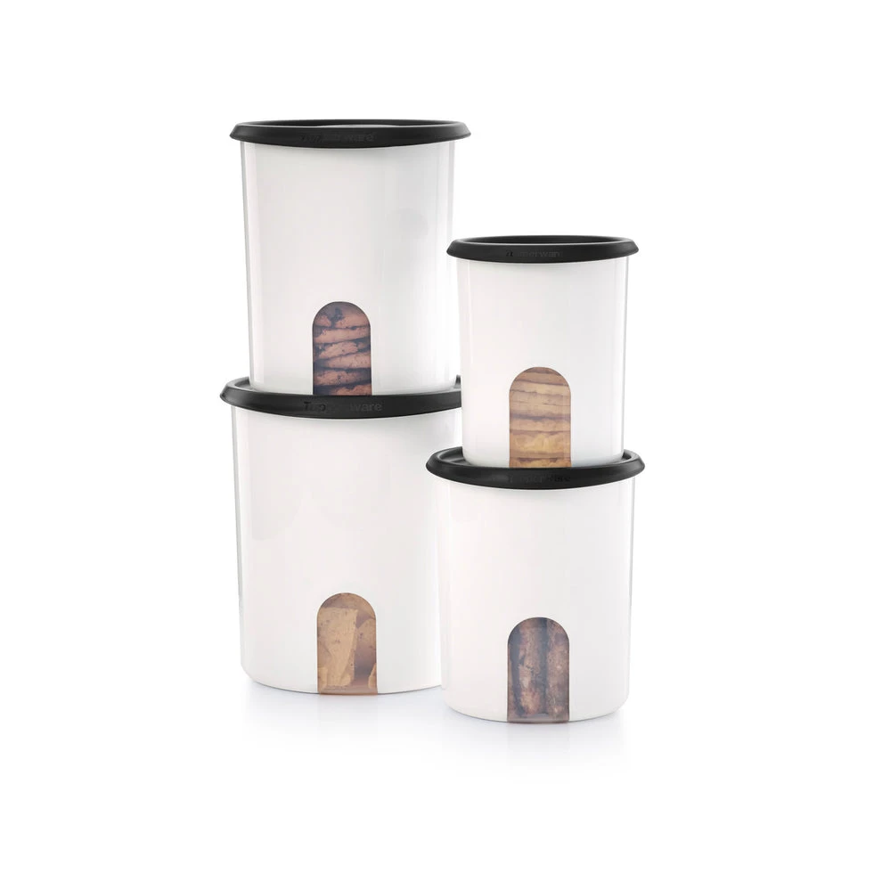 Tupperware® One Touch® Reminder Canister Set – 4 Pieces - photo 2