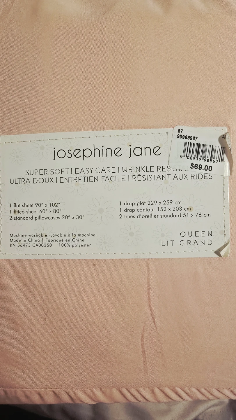 Josephine Jane Queen Sheet Set
