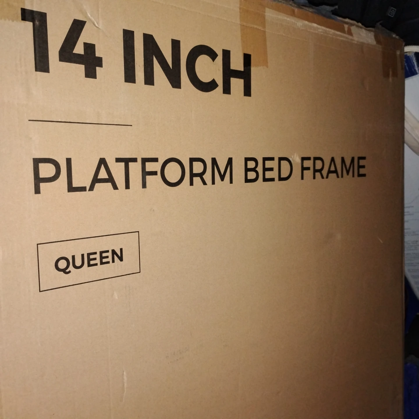 14-Inch Queen Platform Bed Frame