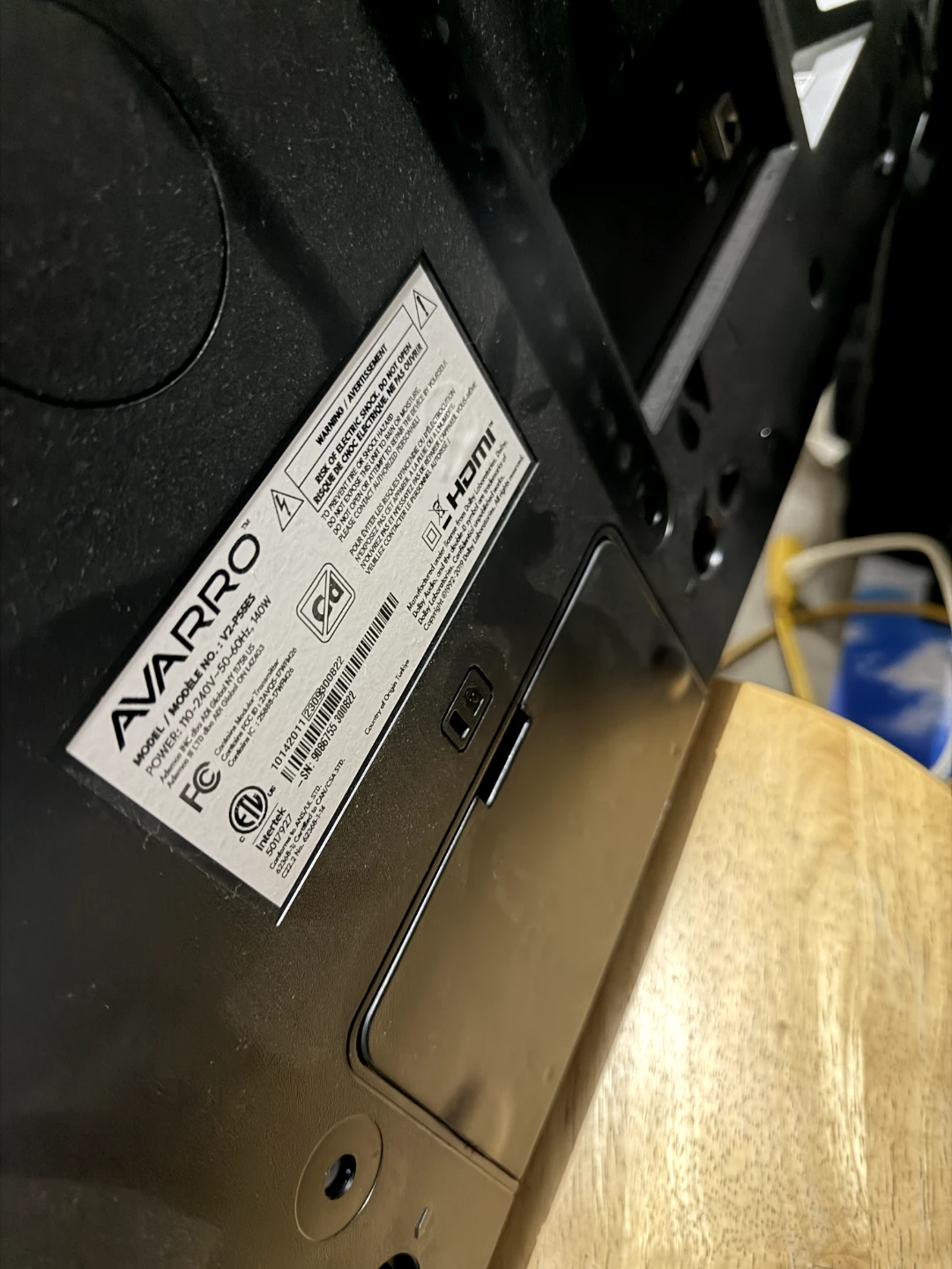 Avarro V2-P55ES LED Television - photo 3