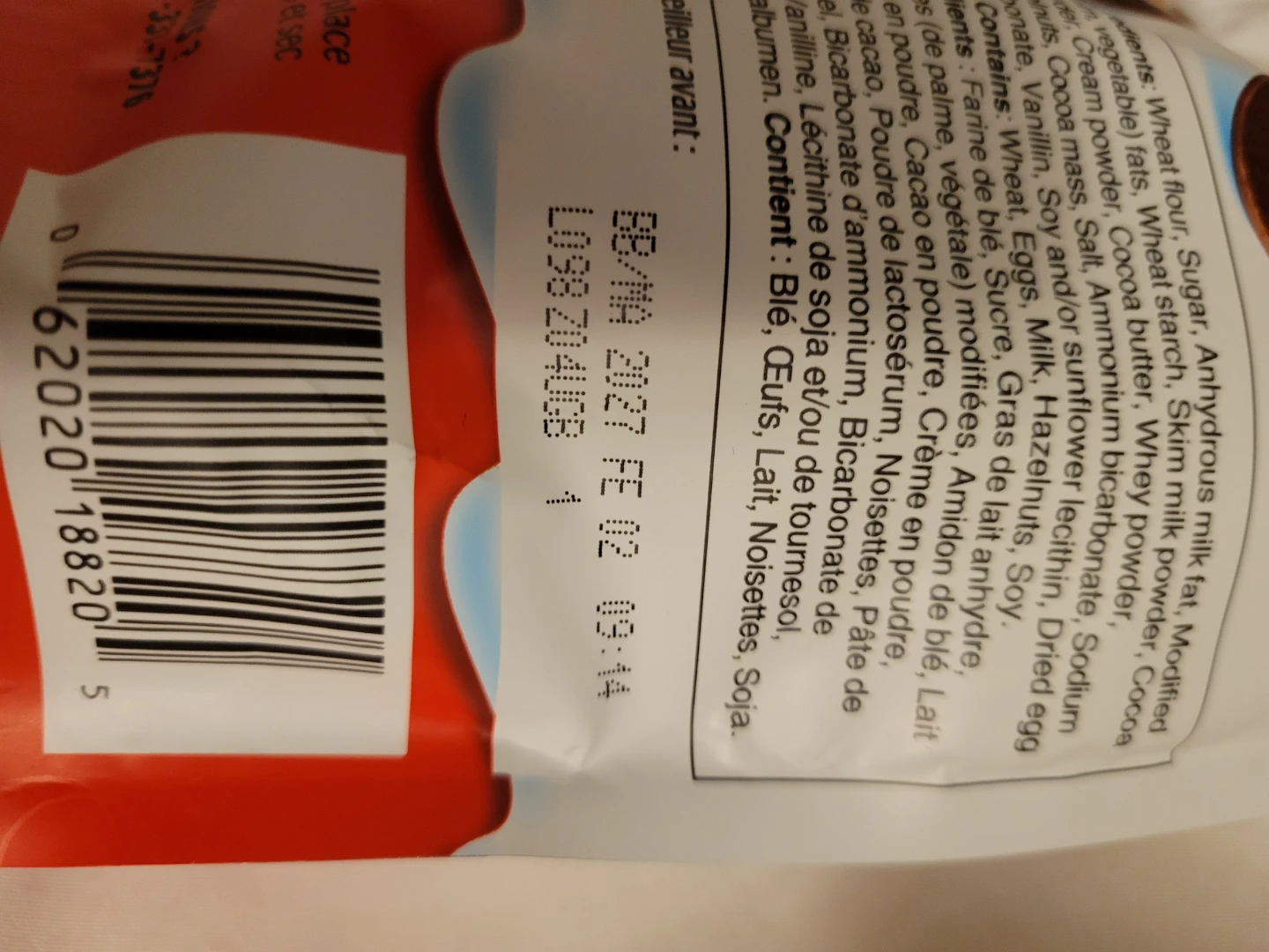 3 Bags of Kinder Kinderini Cookies - photo 3