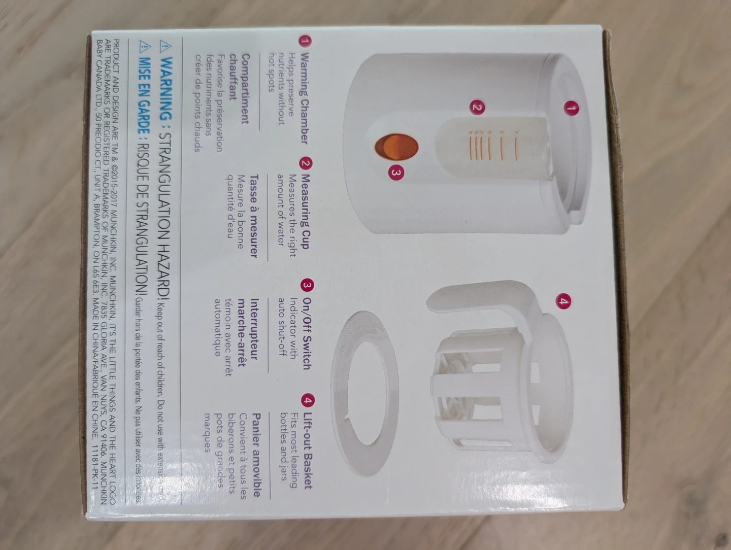 Munchkin Speed Bottle Warmer (brand new, in box) - photo 3