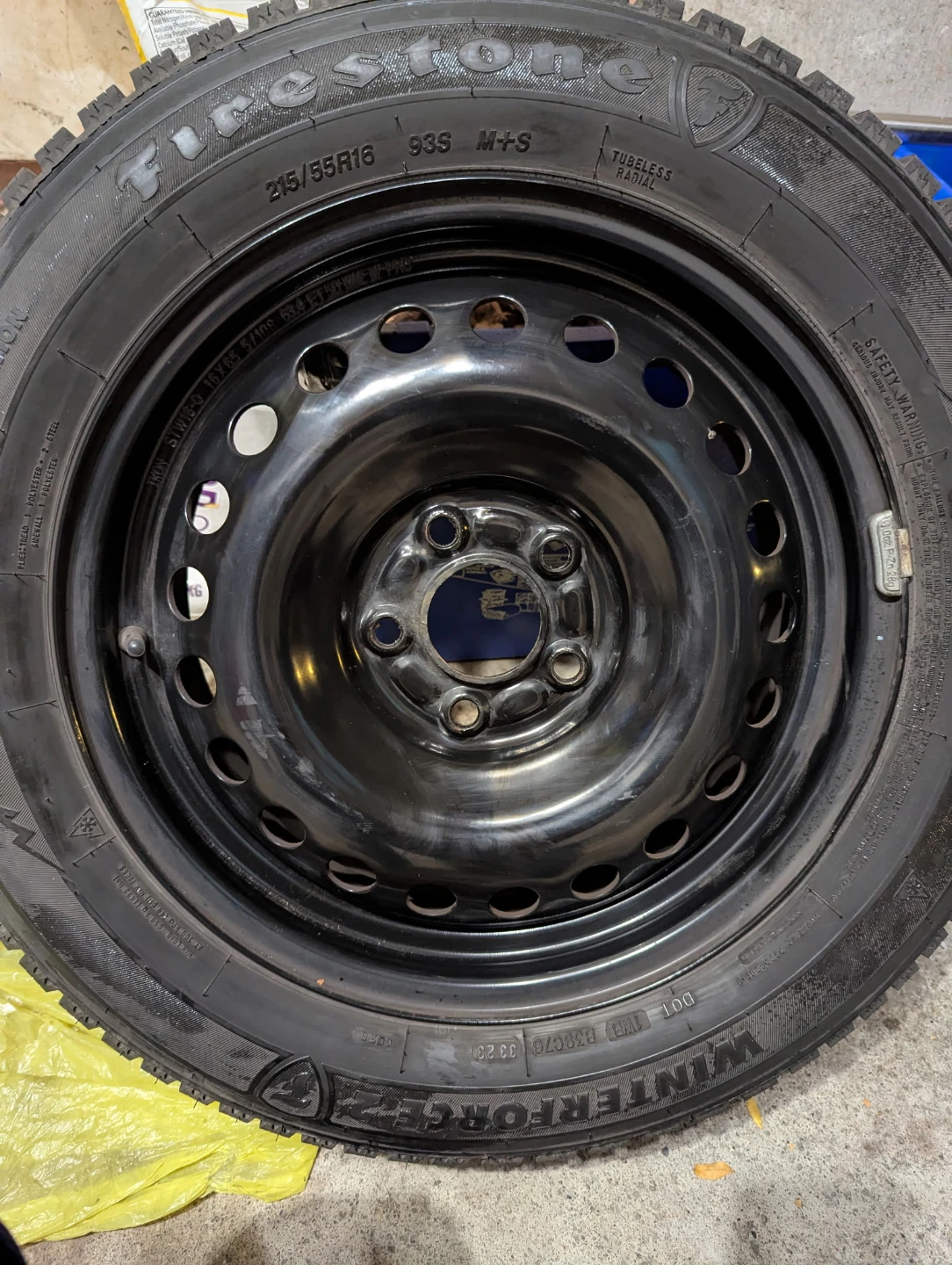 Firestone winter force 2 tires