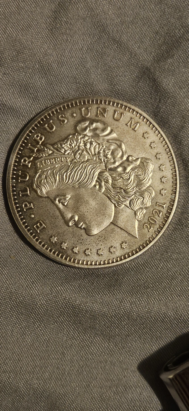 2021 Morgan Silver Dollar Design Commemorative Coin - photo 4