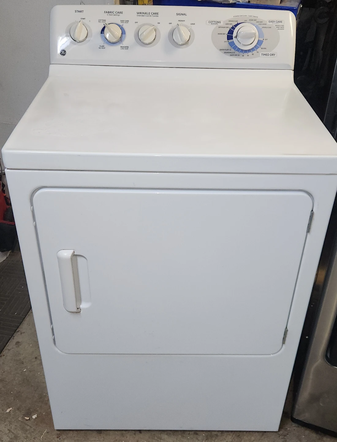 GE Super Capacity Gas Dryer