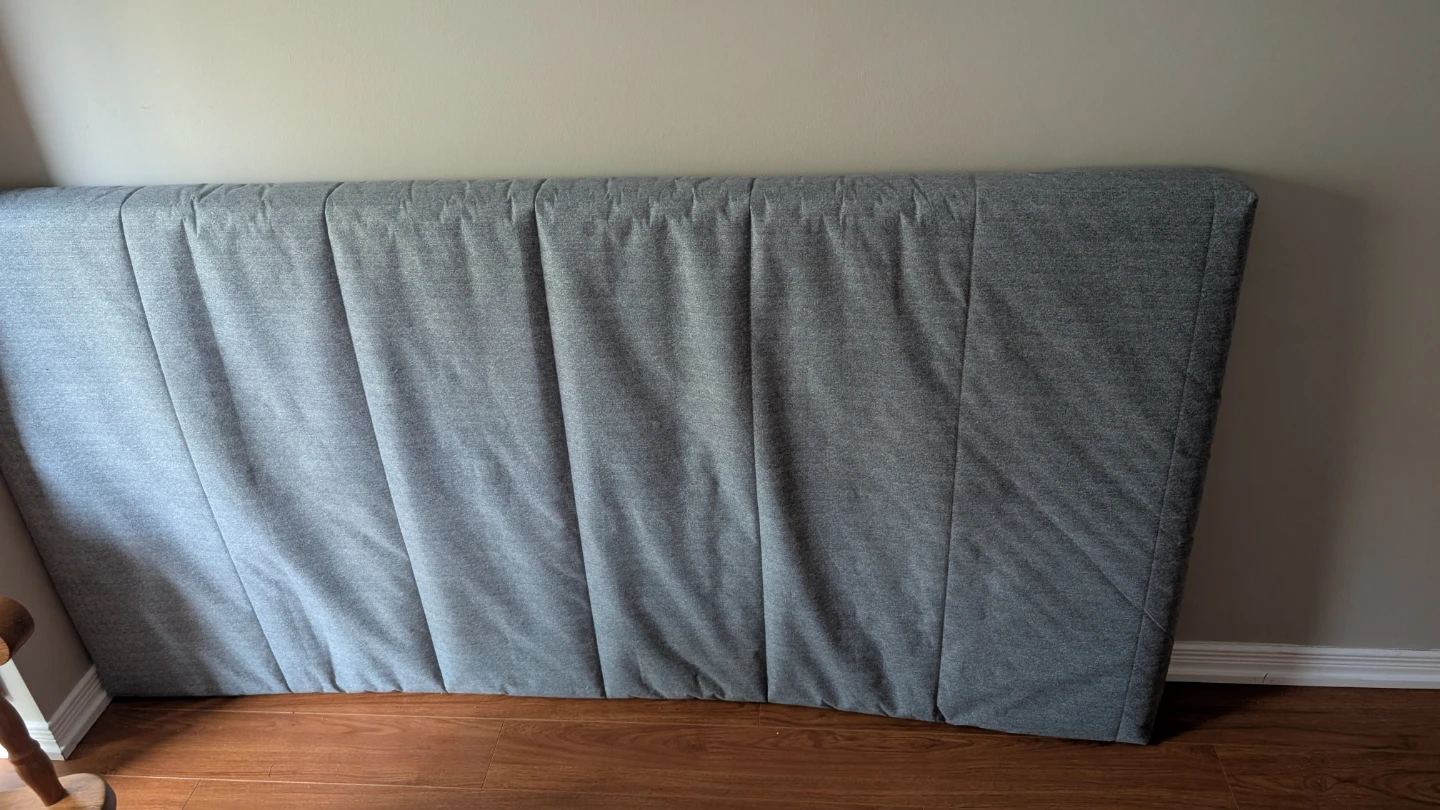 IKEA mattress in grey