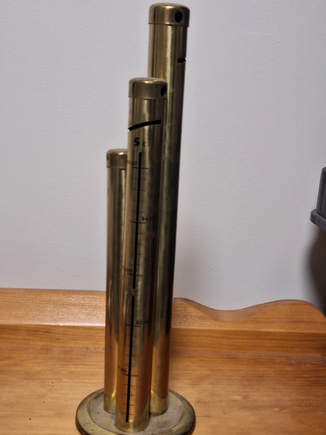 Vintage Brass Coin Sorter