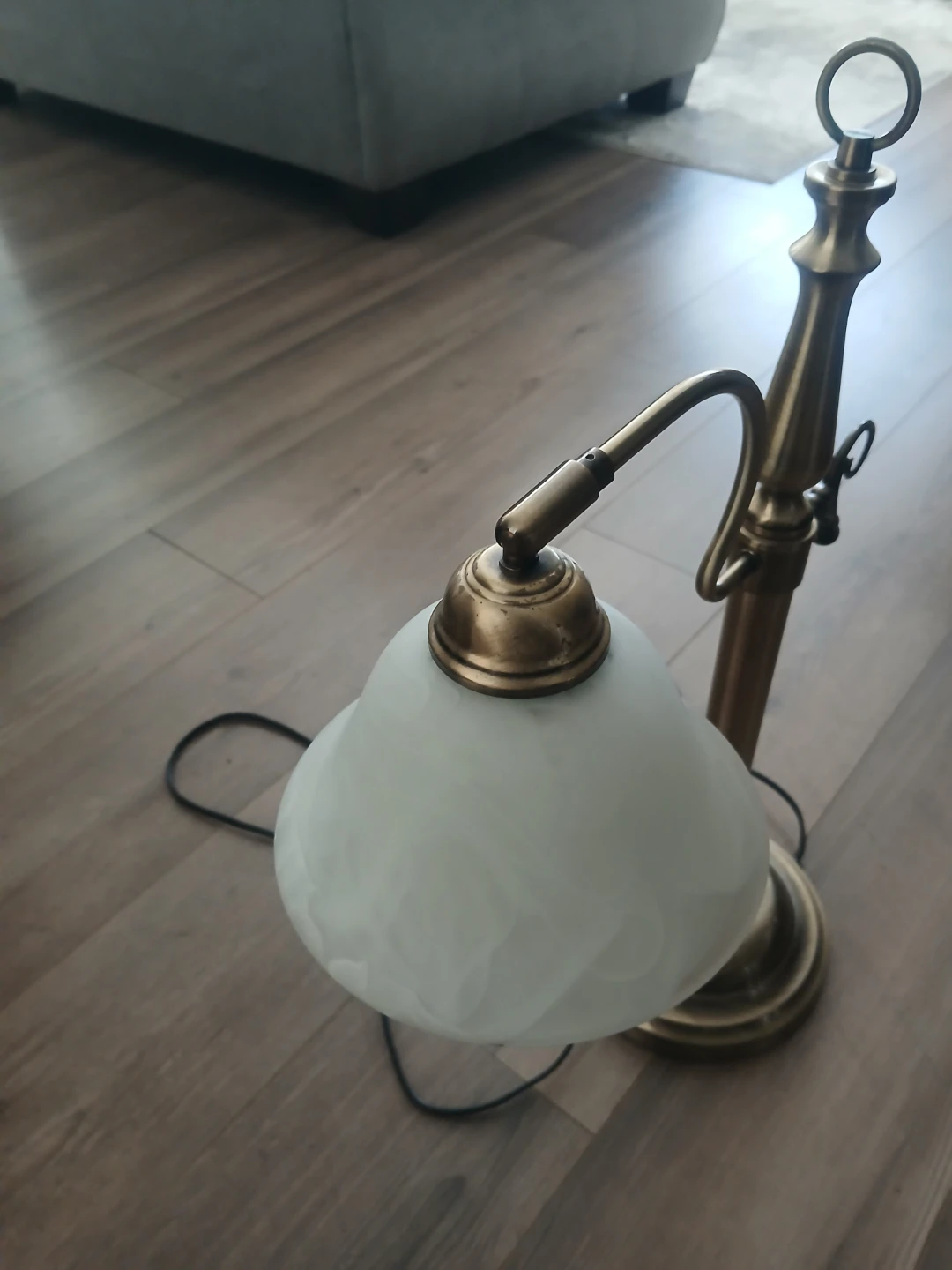 Vintage Style Brass Desk Lamp - photo 3