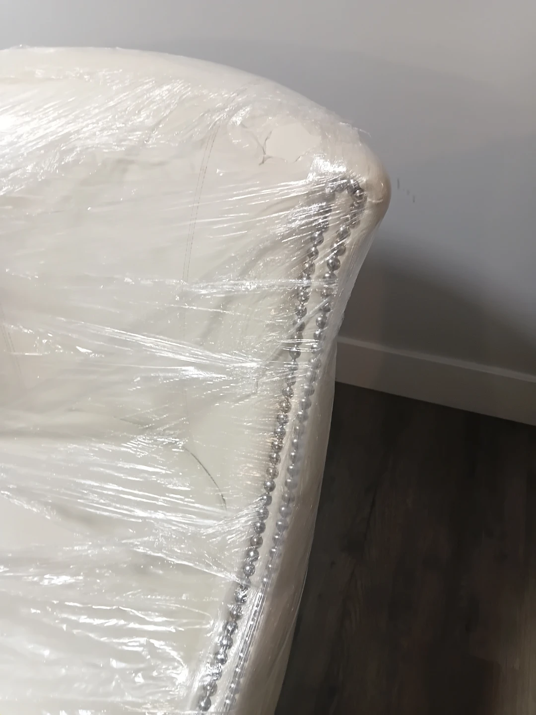 White  Accent Chair - photo 3