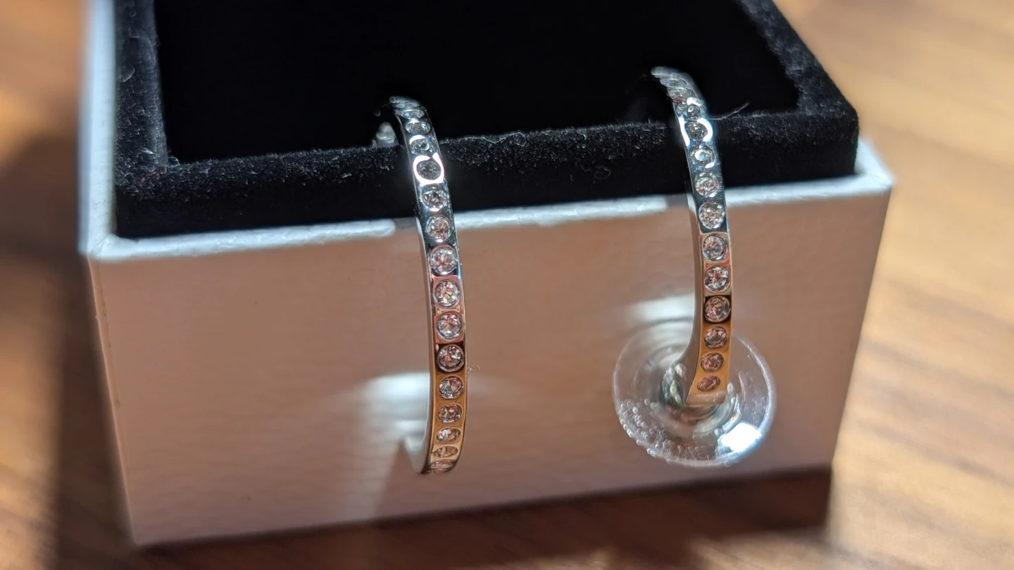 Pandora Teardrop and Hoop Earring Set - photo 3