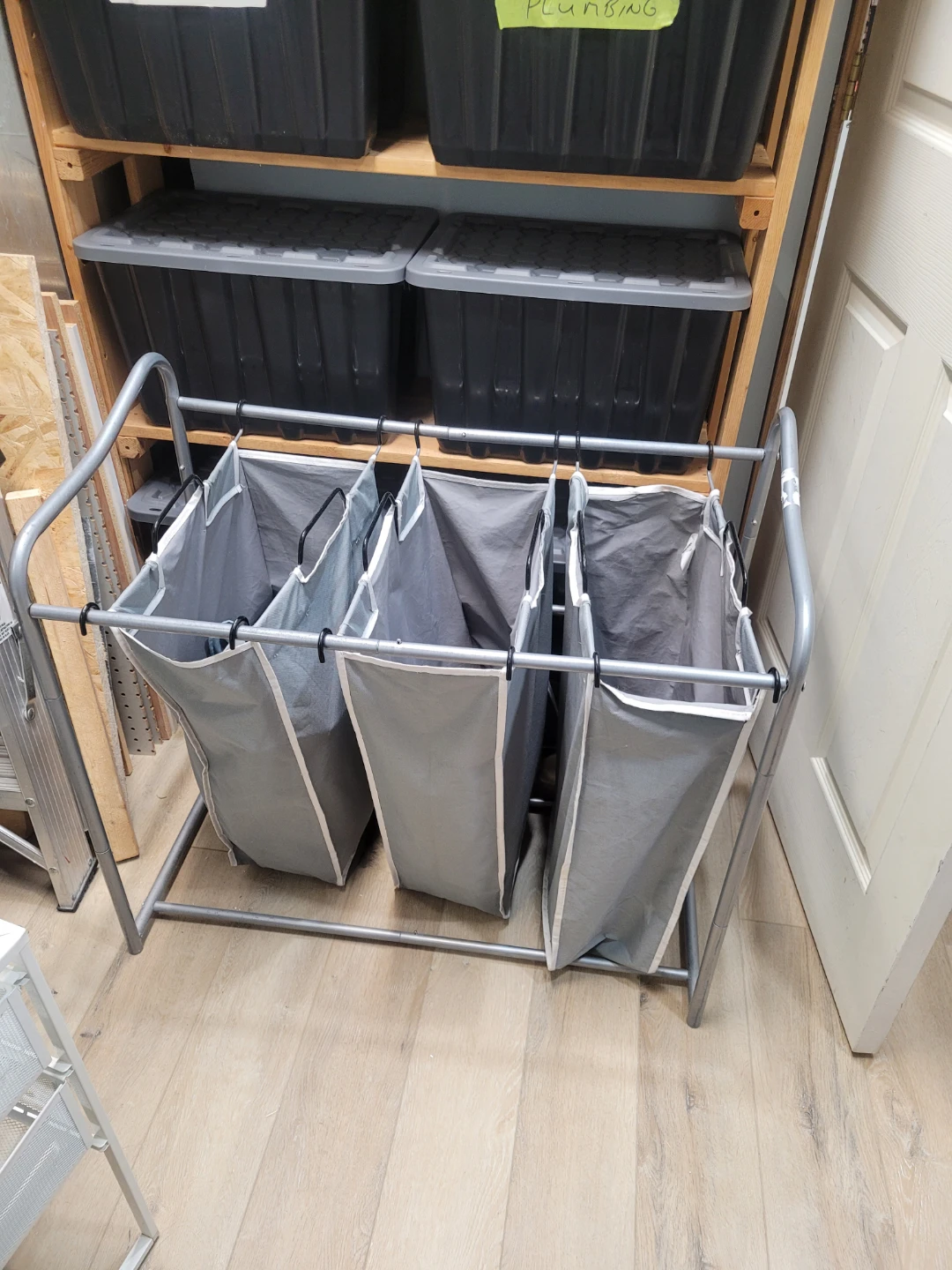 3-Bag Laundry Sorter