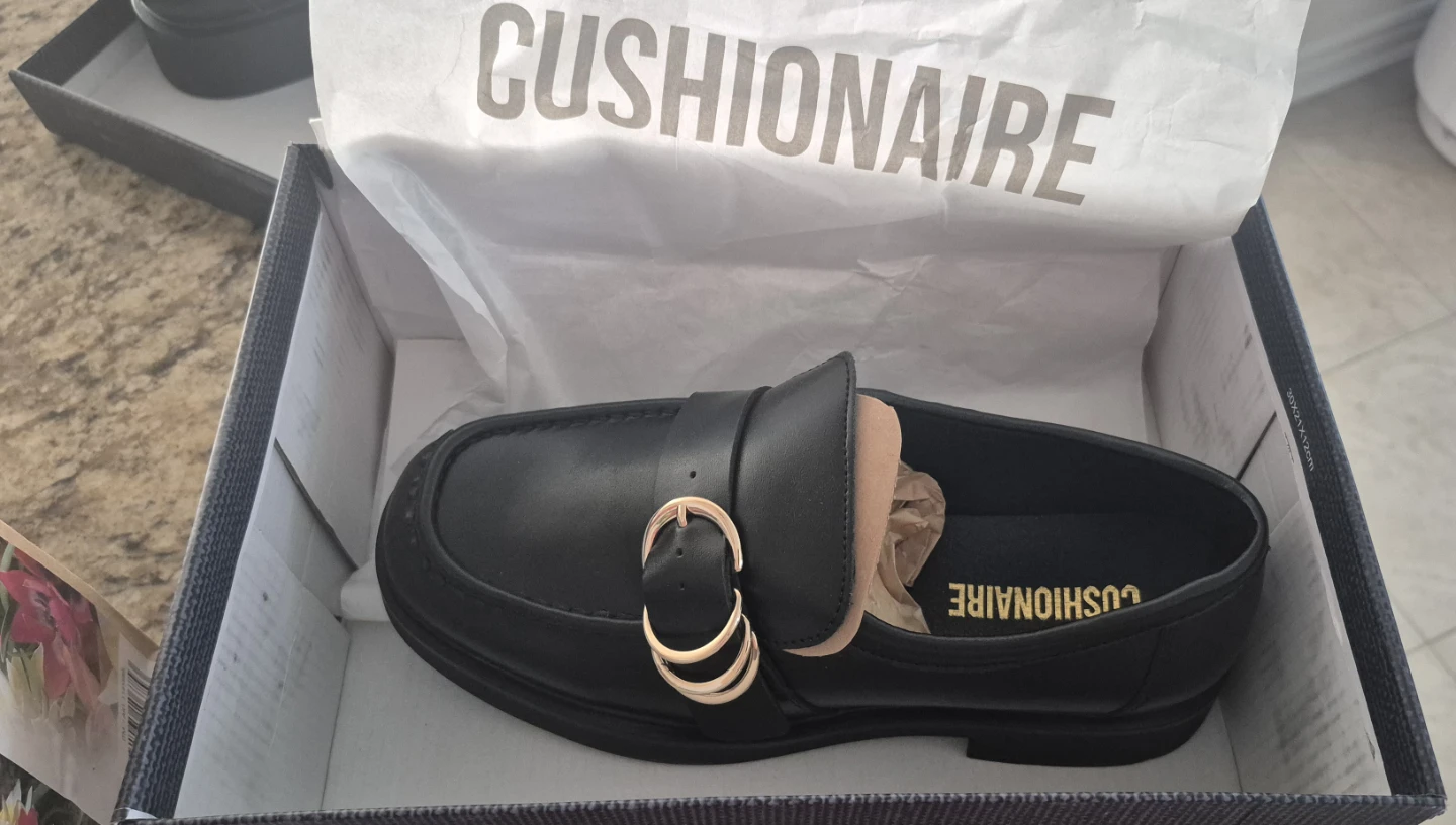 NEW-Cushionaire Giulia Loafers - Black - Size 8 Wide - photo 4
