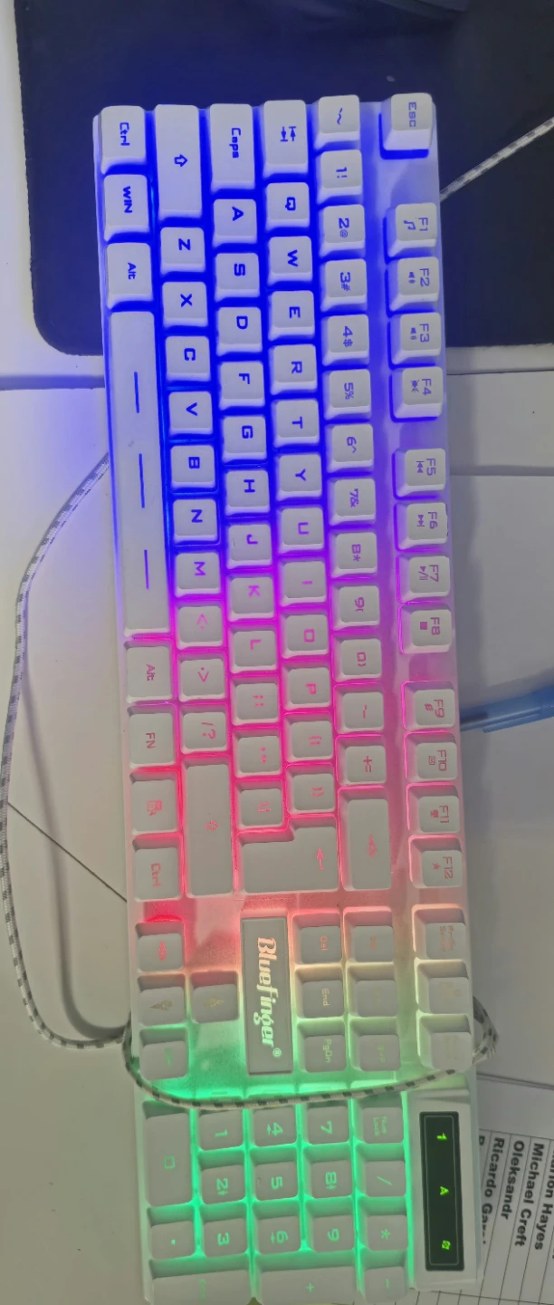 Bluefinger Wired Gaming Keyboard - photo 2