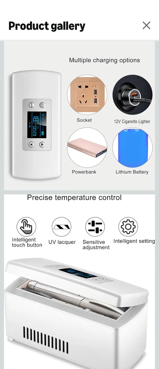 Portable Insulin Cooling Case - photo 3