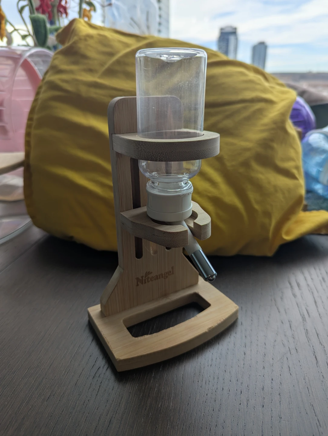 Niteangel Hamster/Gerbil Water Bottle Stand