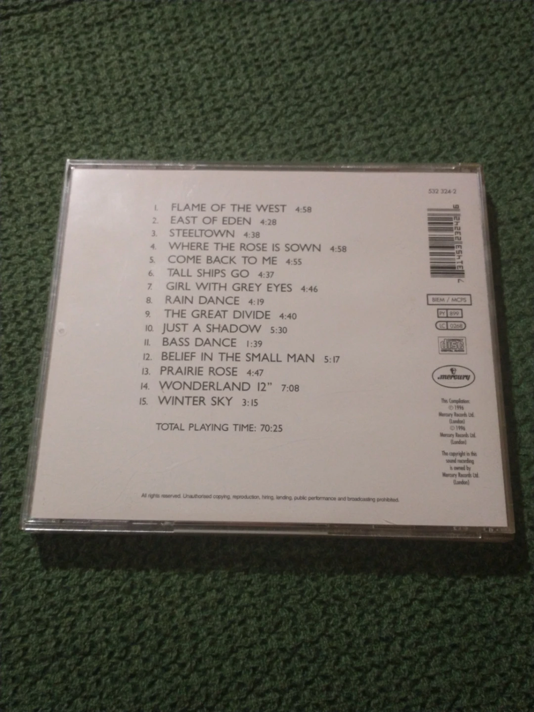 Big Country - Steeltown CD - photo 5