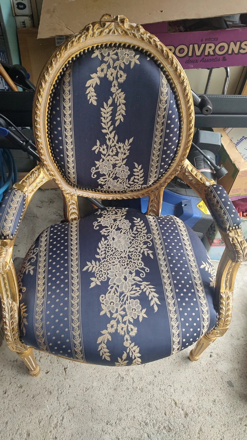 Vintage Style French Accent Chair - photo 2