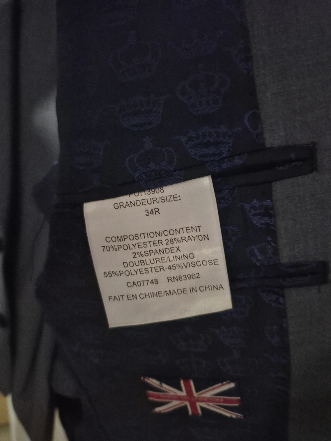 Men's Soul of London Suit - photo 3