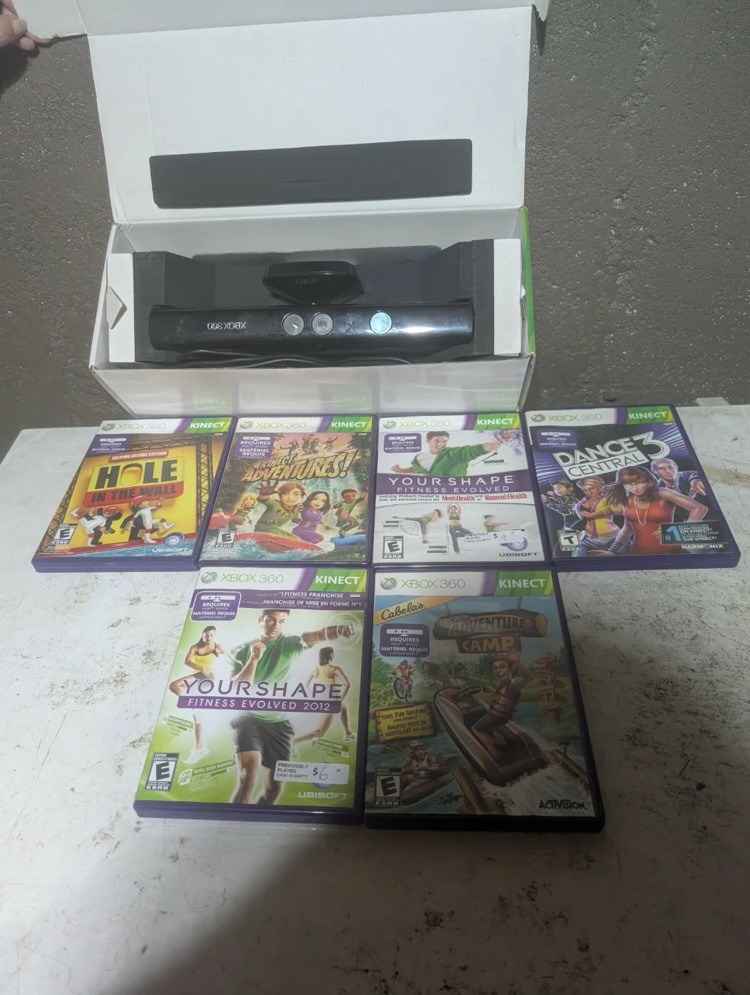 Xbox 360 Kinect Sensor Bundle with 6 Games - photo 3