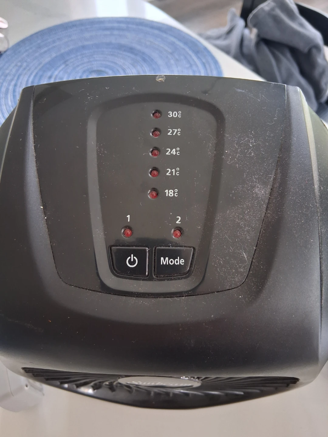 Two Sunbeam portable electric heaters - photo 2