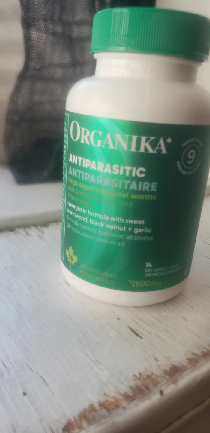 Organika Antiparasitic 56 Vegetarian Capsules