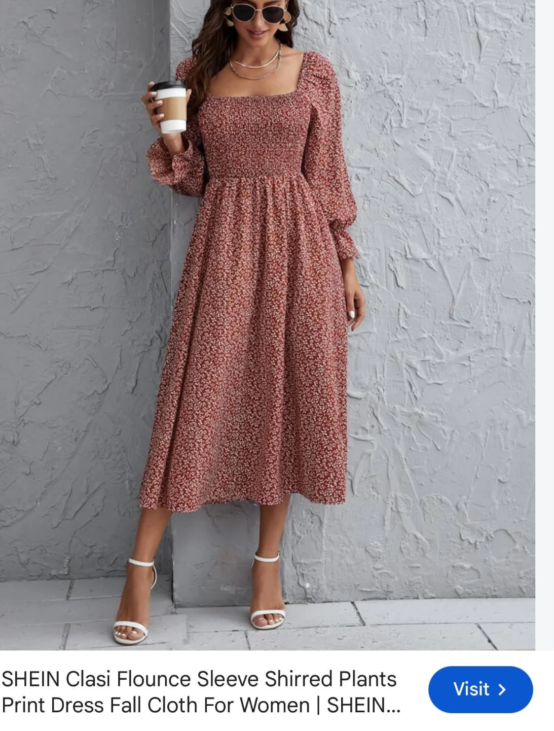 Floral Long Sleeve and Striped Sleeveless Dress Bundle - photo 5
