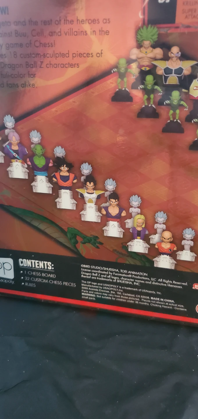 Dragon Ball Z Collector's Chess Set - photo 4