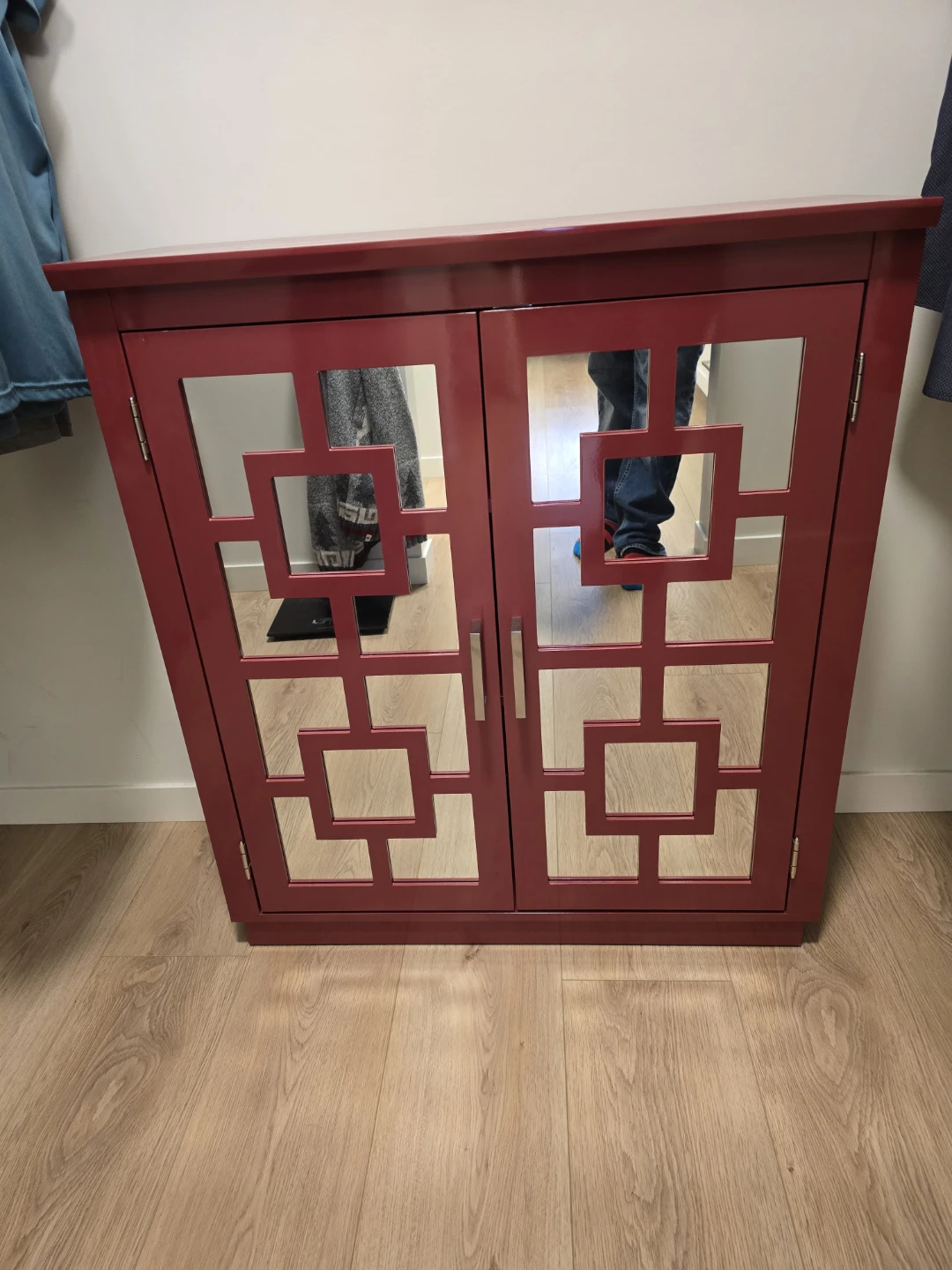 NEW DESIGNER STATEMENT CABINET from CRATE and BARREL