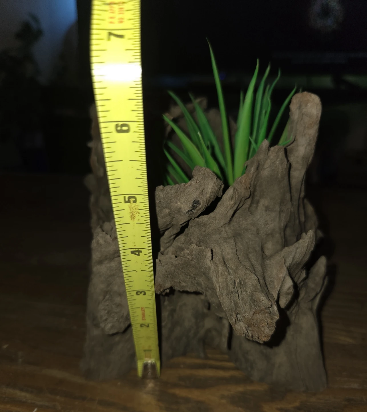 Driftwood Planter with Artificial Succulent - photo 5