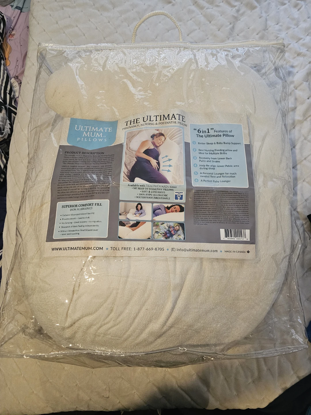 Ultimate Mum 6-in-1 Pregnancy and Nursing Pillow