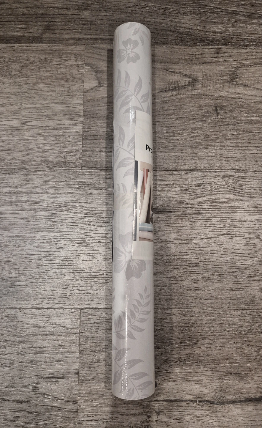 Grey Floral Peel & Stick Wallpaper 17.7''x118'' - photo 3