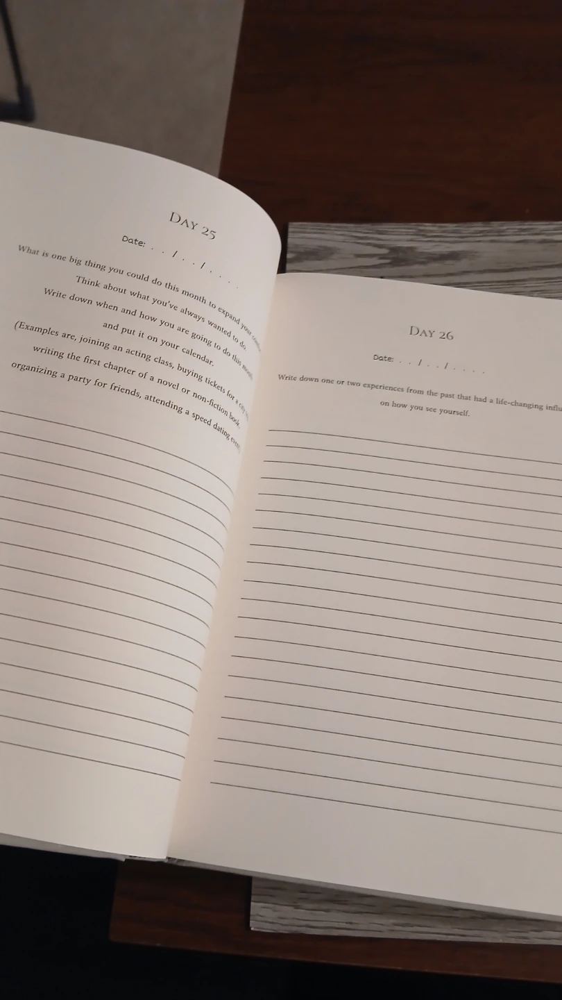 Self discovery journal 365 questions - hardcover book - photo 5