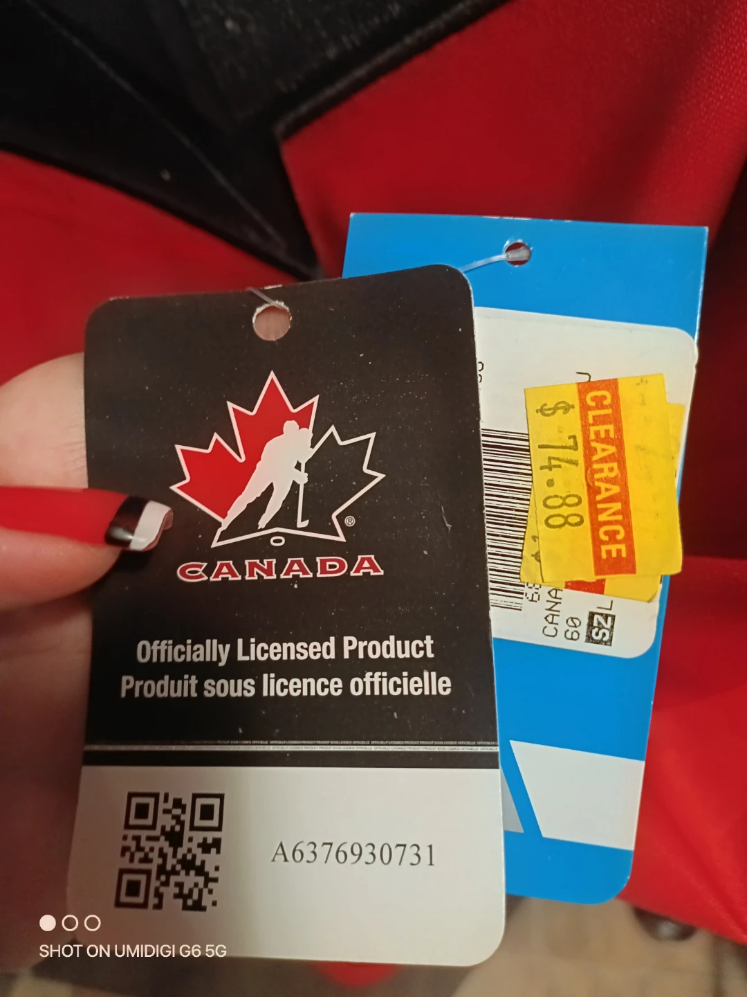 Brand new Bauer hockey replica jersey,  team Canada 2026 - photo 5