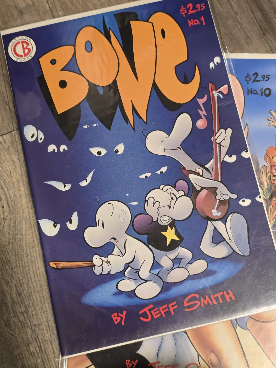 Bone Comics by Jeff Smith - Issues 1, 2, 3, 4, 5