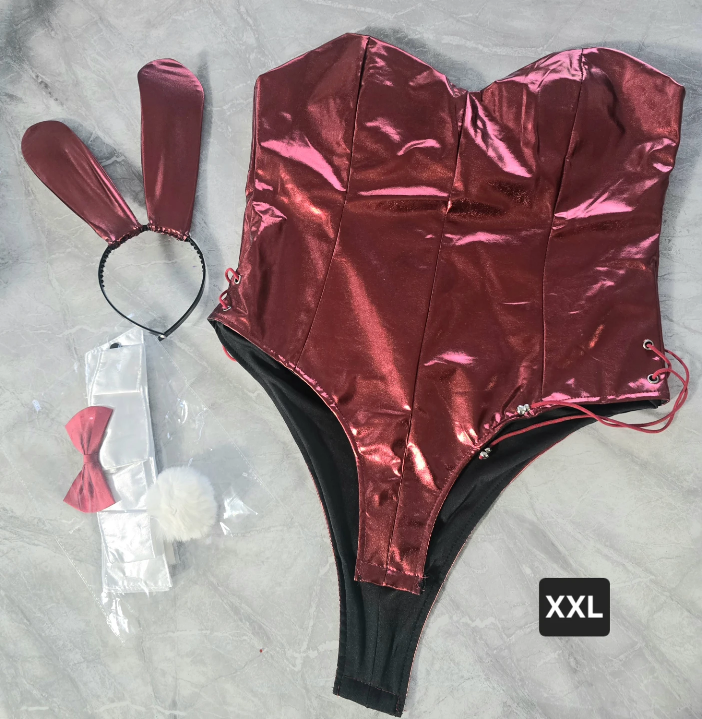 Red Bunny Costume Set XXL