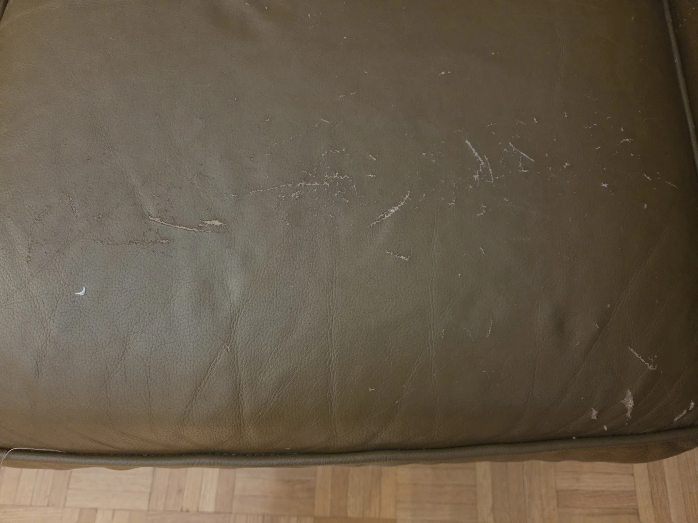 Brown Leather Sofa and Loveseat - photo 4