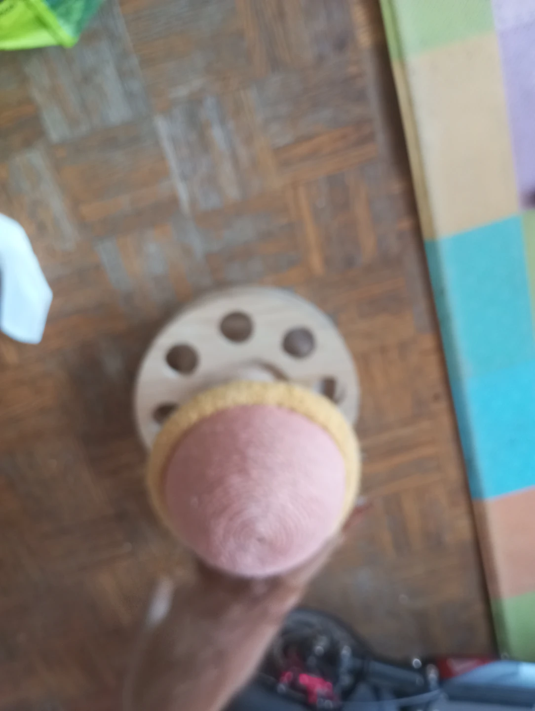 Wooden Yarn Ball Winder for cats