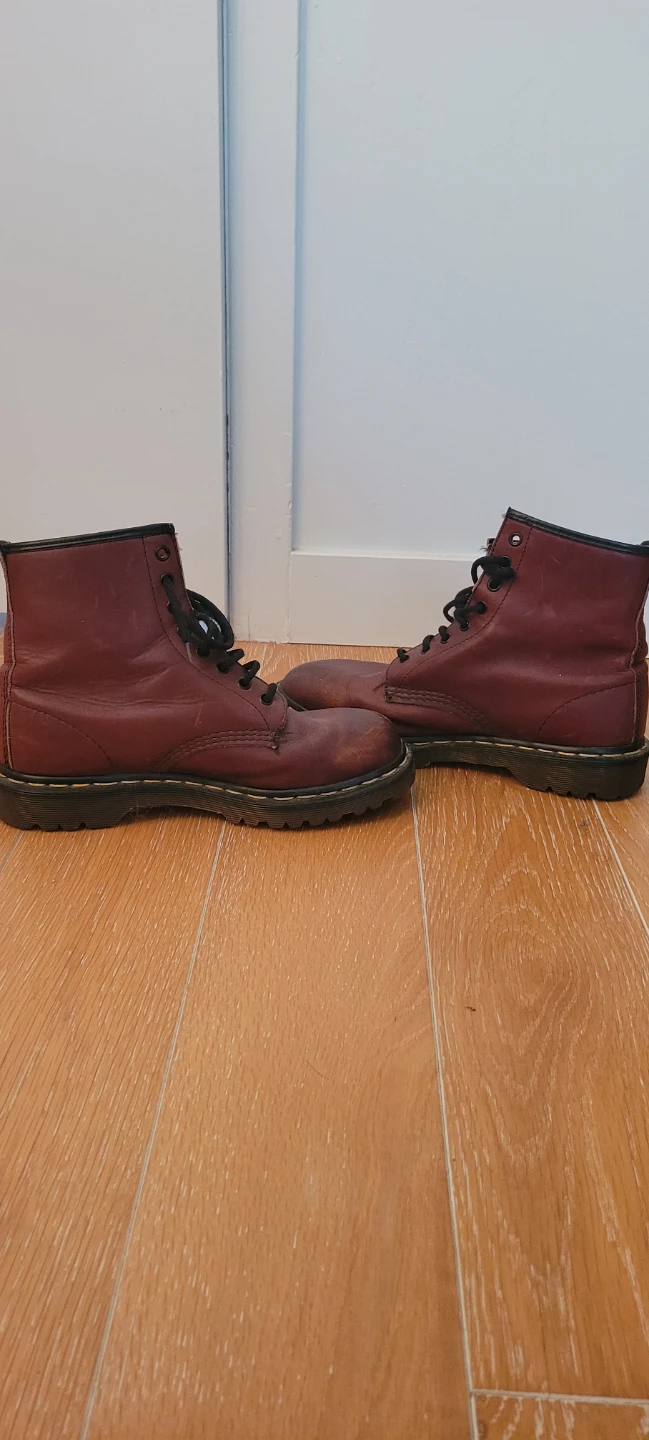 Classic Dr. Martens Boots - Cherry Red - photo 2