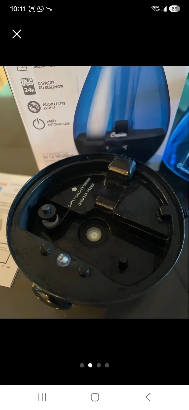 Crane Drop Ultrasonic Humidifier - photo 2