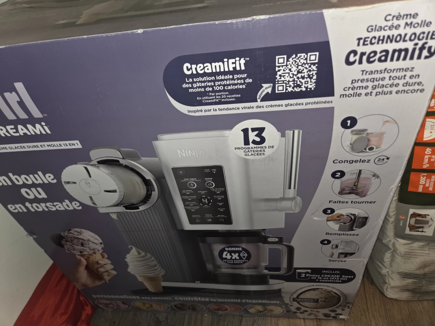 Ninja CREAMi Deluxe Ice Cream Maker