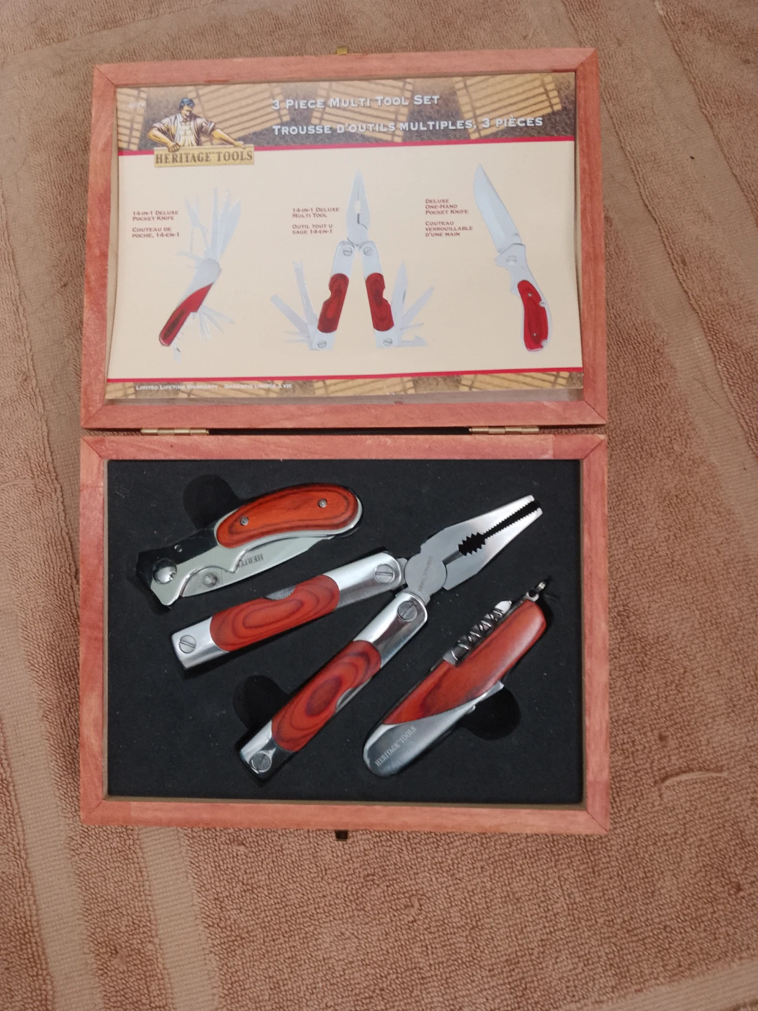 Heritage Tools 3 Piece Multi Tool Set