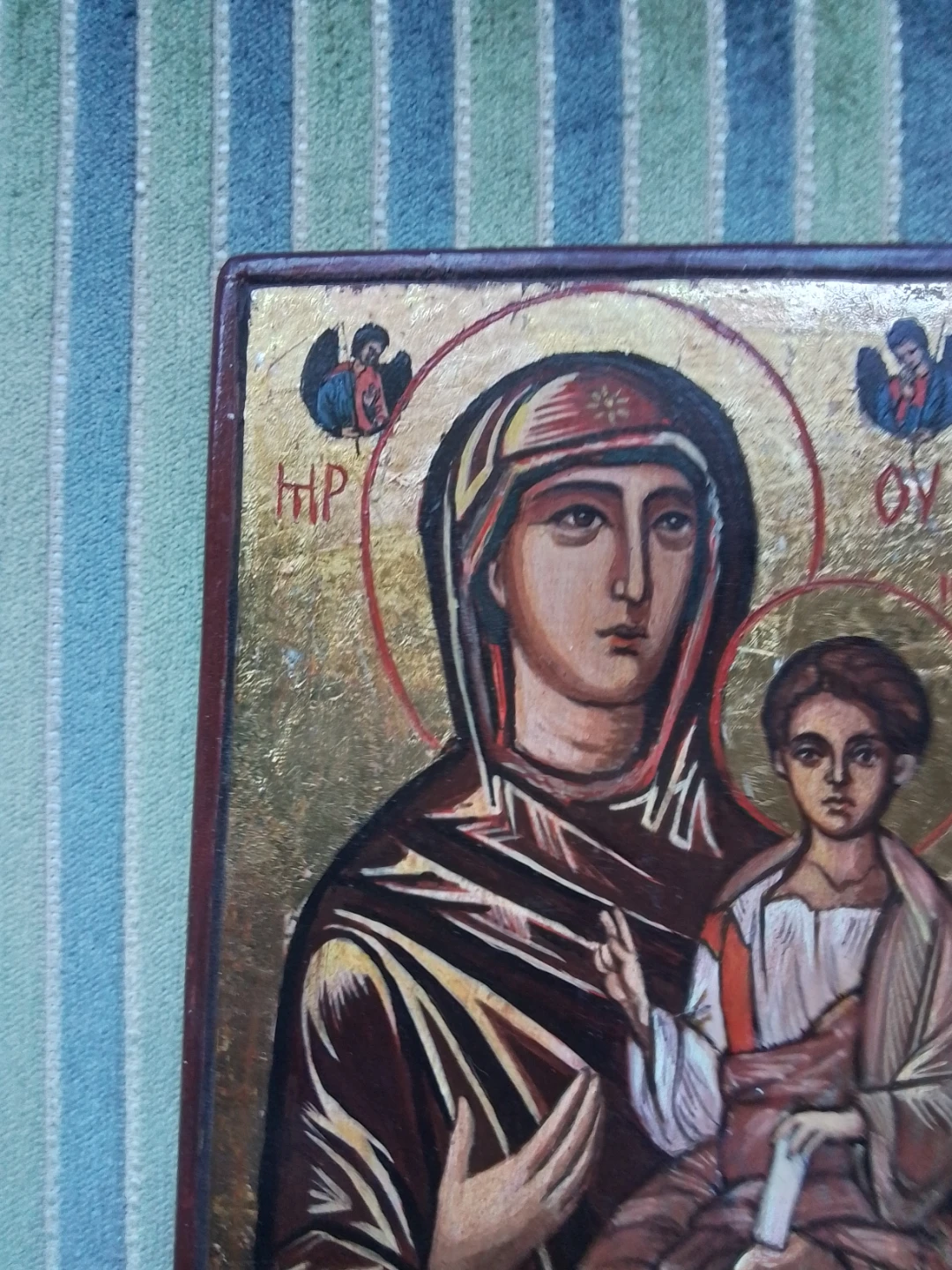 Orthodox Icon – "Madonna and Child" (Hodegetria) - photo 2