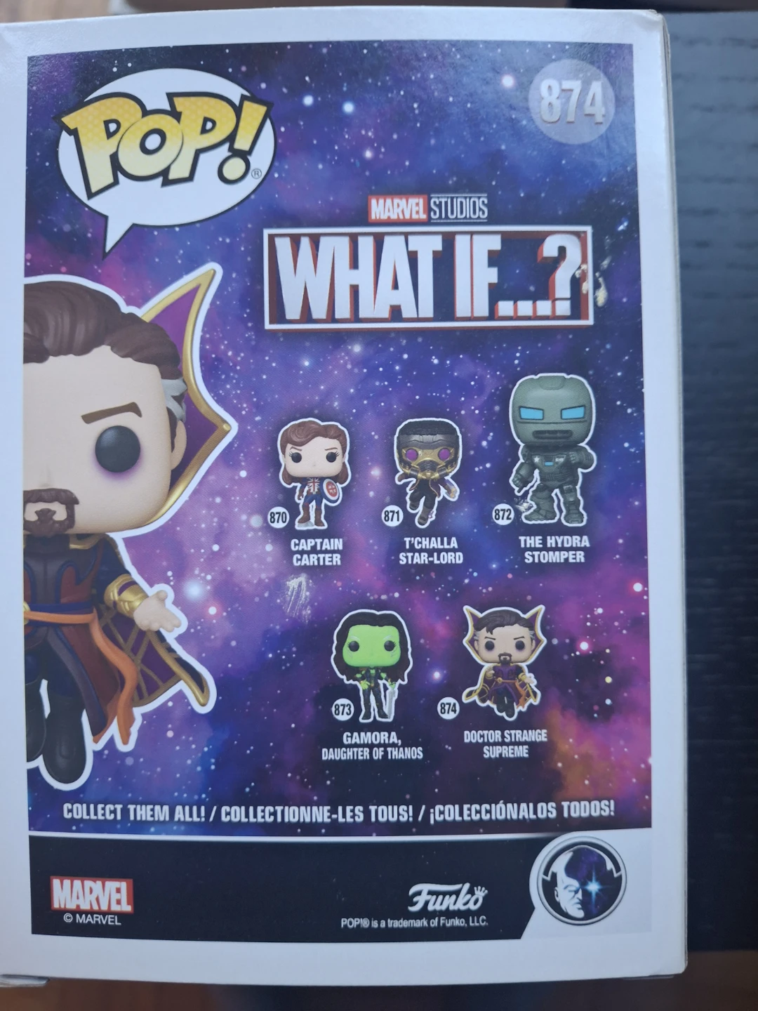 Funko Pop Marvel What If...? Doctor Strange Supreme - photo 2