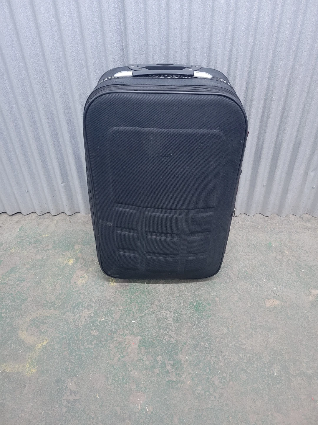 Wisdom Rolling Luggage Suitcase Black