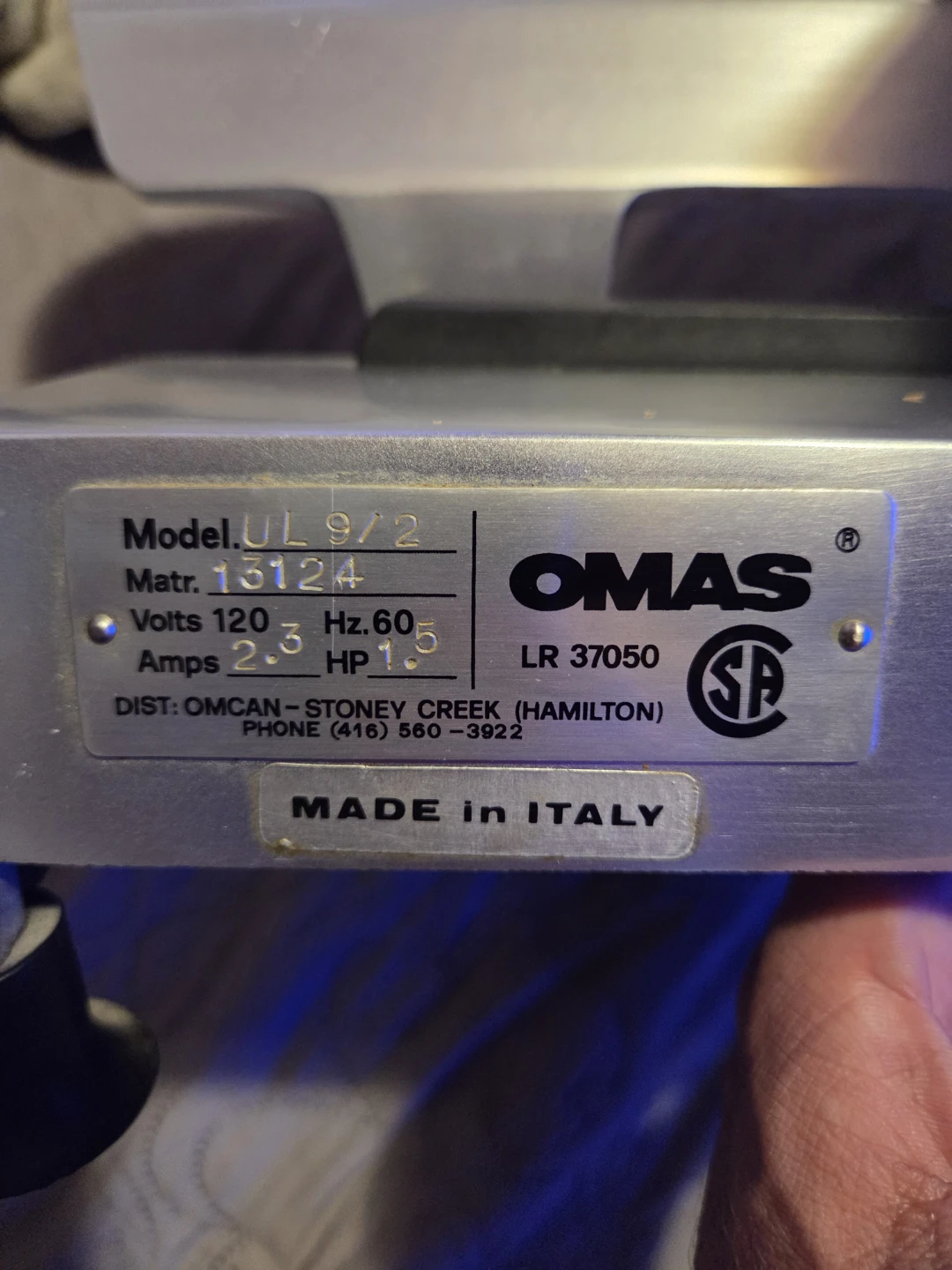 Vintage Omas Food Slicer - photo 5