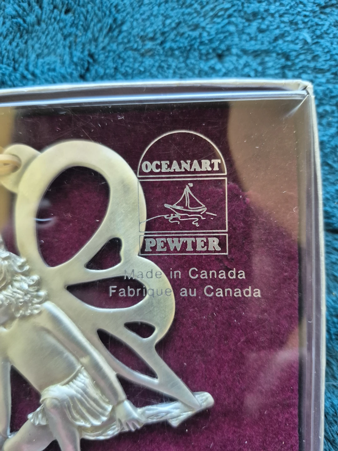 Oceanart Pewter Fairy Ornament - photo 4