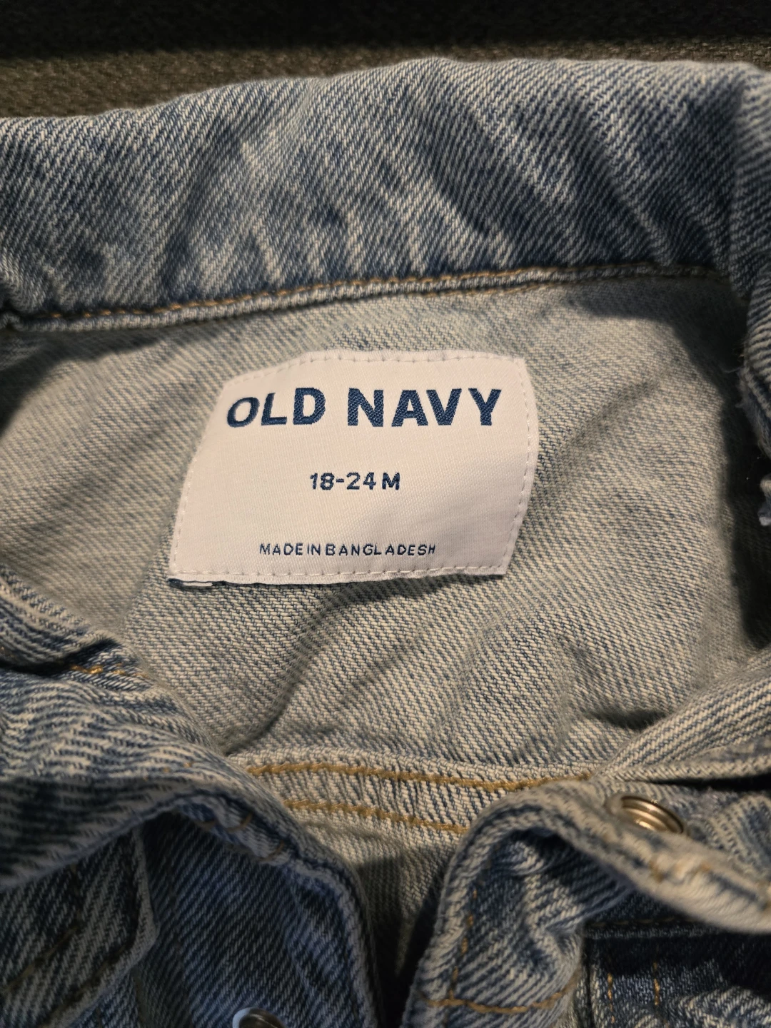 Old Navy Denim Jacket 18-24 months - photo 2