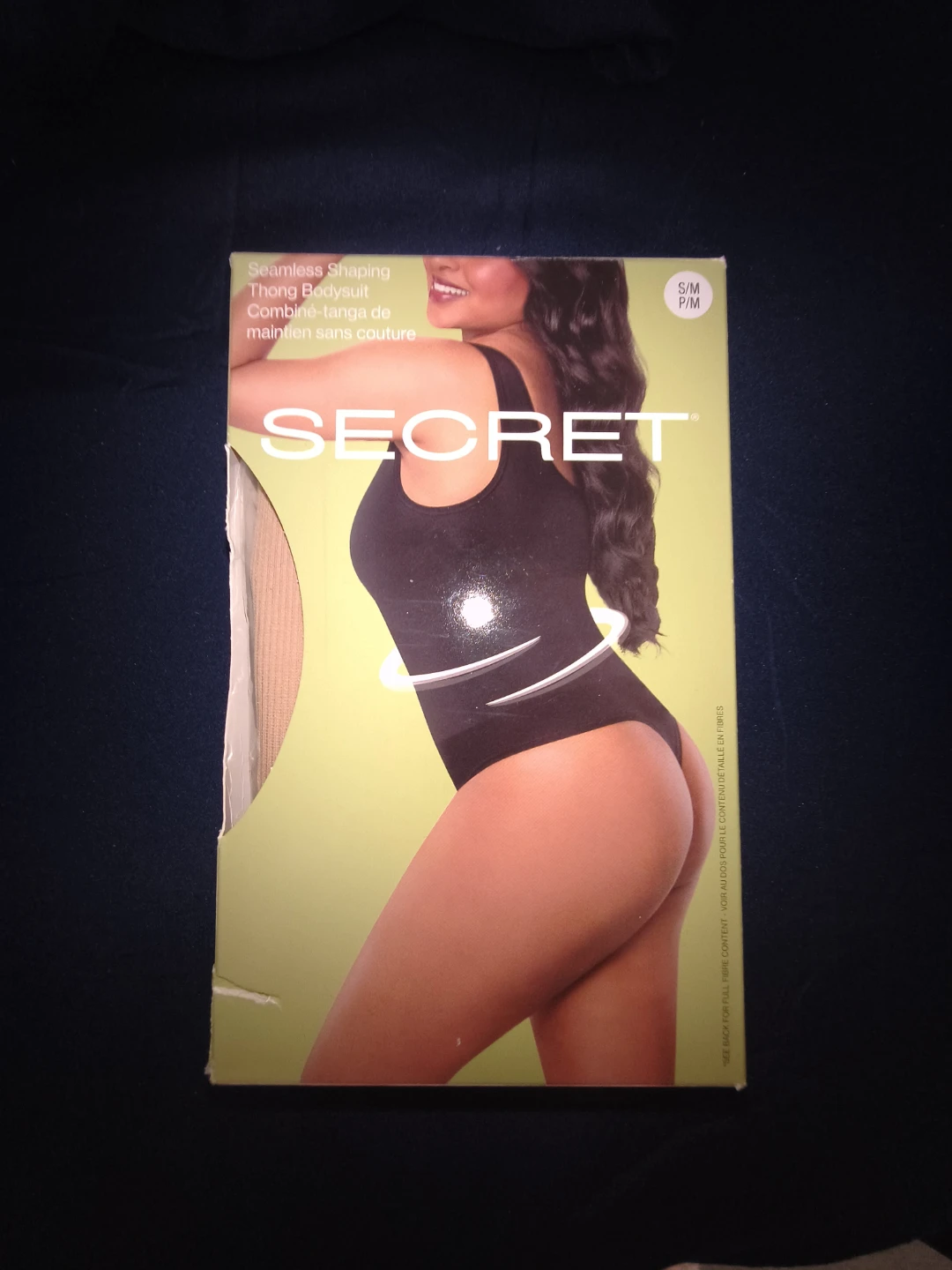 Secret Seamless Shaping Thong Bodysuit S/M
