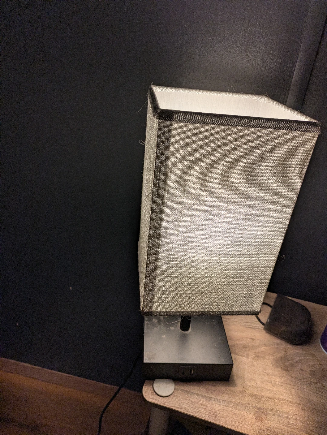 Touch light Table Lamp with Built-in Power Outlets  -2 - photo 3