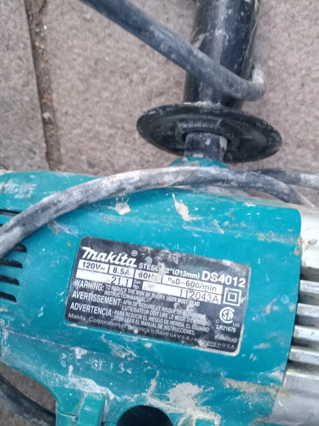 Makita DS4012 Corded Drill - photo 2